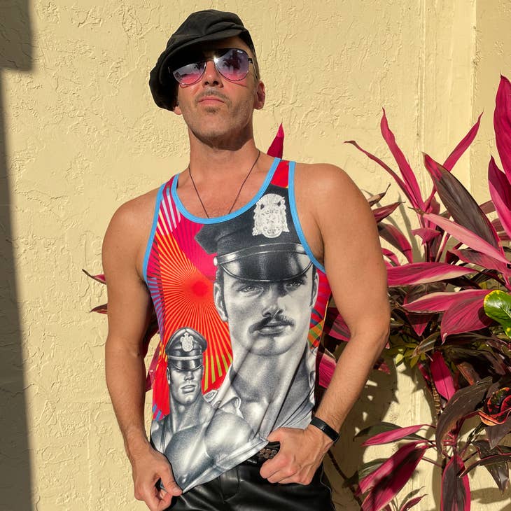 Tom of Finland PRIDE Mesh Tank Top