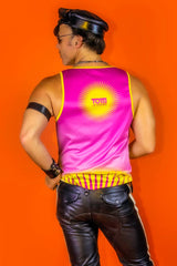 Tom of Finland Mesh Tank Top — "Sir/Boy"