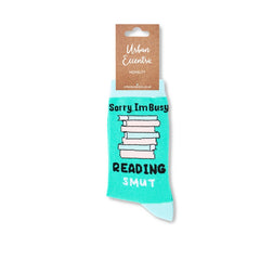 Sorry, I'm Busy Reading Smut Socks