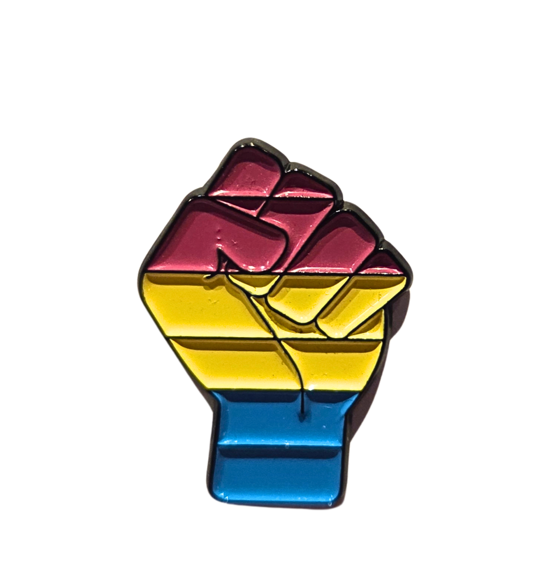 Pansexual Power Enamel Pin