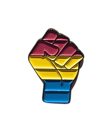 Pansexual Power Enamel Pin