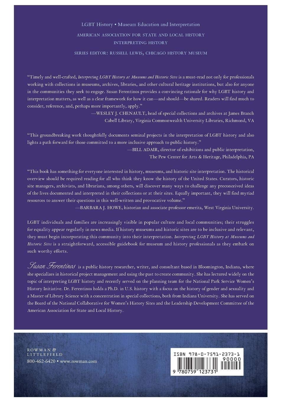 Interpreting LGBT History at Museums and Historic Sites 