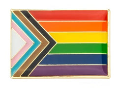 Progress Pride Flag Enamel Pin