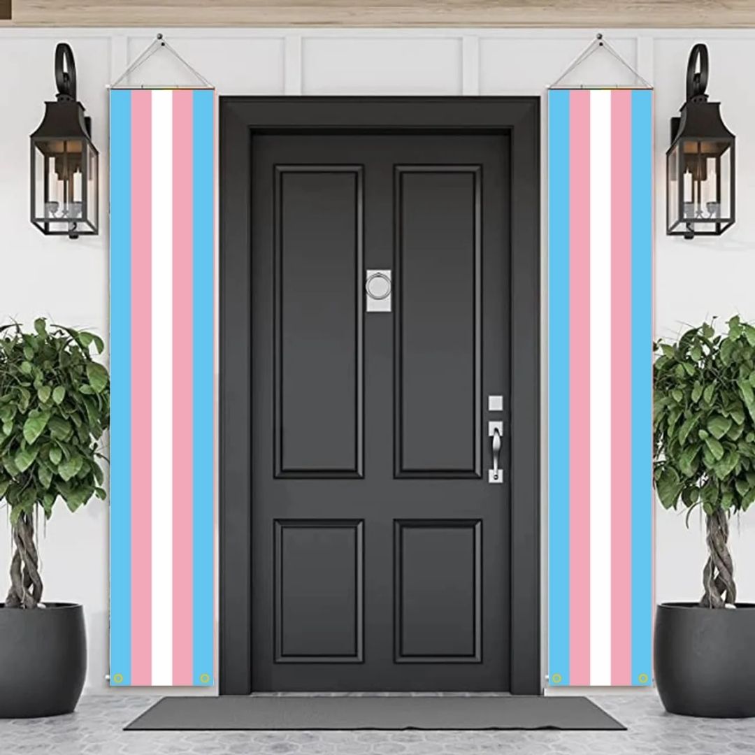 Transgender Flag Pride Hanging Decorations