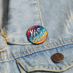 Yas Queen Enamel Pin