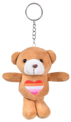 Lesbian Teddy Bear Keyring